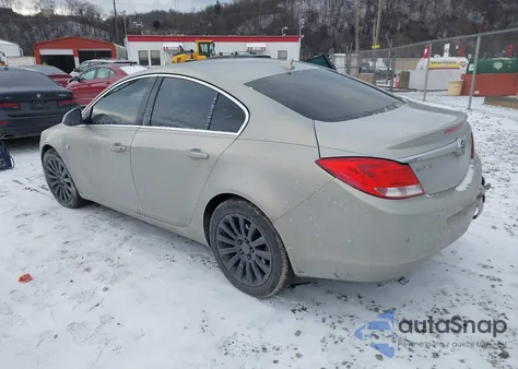 2011 Buick Regal Cxl Russelsheim from USA, damaged, VIN W04GS5EC0B1001665